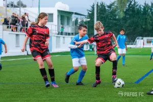 Φιλικά παιχνίδια έδωσαν οι Ακαδημίες της Πάφος FC (φώτος)