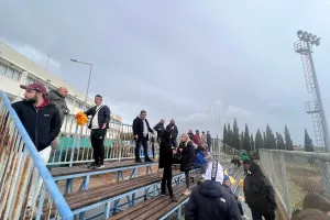(ΑΠΟΕΛ-Ομόνοια) Αψήφησαν κρύο και βροχή/ΦΩΤΟΣ Kerkida