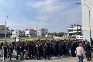 (ΦΩΤΟΣ Kerkida) Μαζική άφιξη "Μαχητών" 
