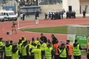 Τελικός συντονισμός για Αστυνομία και stewards στο Καρμιώτισσα-Ομόνοια (φώτος)