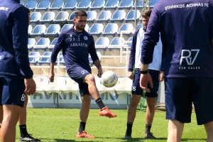 Κλικς από την προπόνηση του Εθνικού Άχνας (φώτος)