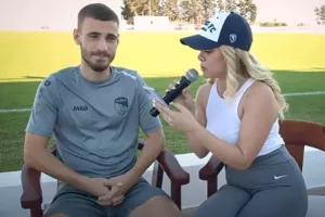 Το challenge της Άλιας στους άσους της Πάφος FC (βίντεο)