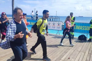 Η στιγμή του Μαραθωνίου με τον τερματισμό του Ρένου και του Πλάτωνα 