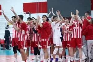Ολυμπιακός-Μακάμπι Τελ Αβίβ: Παίρνει δύο σετ και γράφει ξανά ιστορία στο κατάμεστο ΣΕΦ