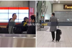Σάντης και Μάζιτς στο Αεροδρόμιο