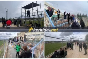 (ΑΠΟΕΛ-Ομόνοια) Αψήφησαν κρύο και βροχή/ΦΩΤΟΣ Kerkida