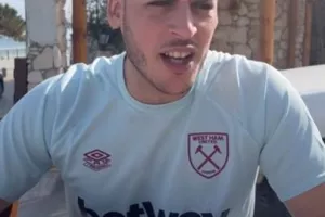2,5 εκ. followers της West Ham γνώρισαν την Λάρνακα και έμαθαν το κλέφτικο και τον τταβά!