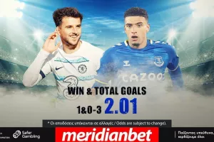 Ματσάρα Τσέλσι – Έβερτον με Cashout στο online betting της Meridianbet!