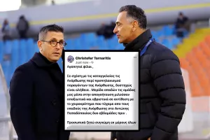 Τορναρίτης: "Δυστυχώς είναι αλήθεια..." 