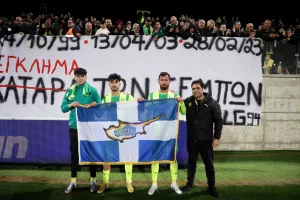 ΑΕΚ-ΕΝΠ: Με χατ-τρικ του Τρισκόφσκι, στην 1η θέση και... περιμένει (φώτος)