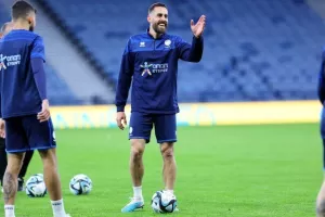 Φωτορεπορτάζ από τη προπόνηση της Εθνικής στο Hampden Park