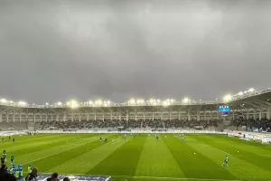 Προθέρμανση με δυνατή βροχή 