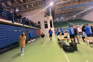 (BINTEO/φώτος Kerkida) H απονομή του Κυπέλλου στην Sabbianco Ανόρθωση 