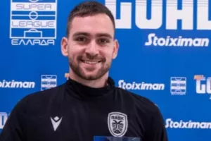 ΠΑΟΚ: Βραβεύτηκε για το Βest Goal της 25ης αγωνιστικής ο Ζίβκοβιτς