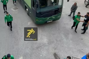 Βίντεο/φωτορεπορτάζ από την άφιξη της Ομόνοιας