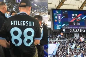 Οπαδός της Λάτσιο πήγε στο γήπεδο με φανέλα... Χίτλερσον