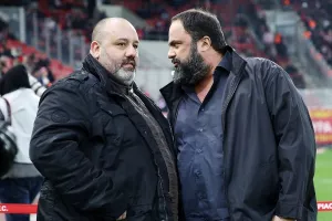 Απαγόρευση εισόδου στον αγωνιστικό χώρο για 15 ημέρες σε Μαρινάκη και Καραπαπά