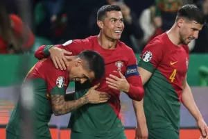 Τεσσάρα με την... αύρα του ρέκορντμαν Ρονάλντο (στιγμιότυπα)