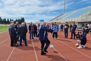 Έπαιξαν… μπαλίτσα οι παλαίμαχοι!