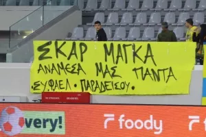 (Φωτορεπορτάζ) Ο κόσμος στο ΑΕΛ - Ολυμπιακός