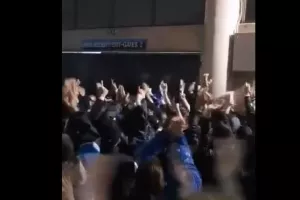 Βίντεο/Οι Απολλωνίστες έστησαν "πάρτι" έξω απ' την Βόρεια!