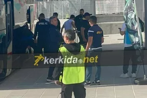 Φωτορεπορτάζ/Η άφιξη του ΑΠΟΕΛ