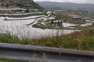 Απίστευτη χαλαζόπτωση