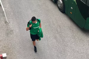 Η άφιξη των "πρασίνων" στο ΓΣΠ (φώτος)
