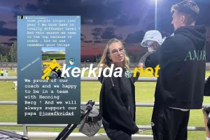 "Ασπίδα" για Μπεργκ η γυναίκα του Κβίντα: "Είμαστε περήφανοι για τον προπονητή μας"