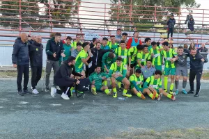 (ΦΩΤΟΣ) Οι πανηγυρισμοί των κιτρινοπράσινων!