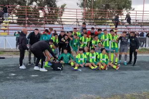 (ΦΩΤΟΣ) Οι πανηγυρισμοί των κιτρινοπράσινων!