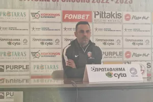 "Στα επόμενα παιχνίδια να επιστρέψουμε στις νίκες"