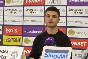 Μπράτου: "Παίξαμε μια μεγάλη ομάδα, είμαι ευχαριστημένος με την ισοπαλία"