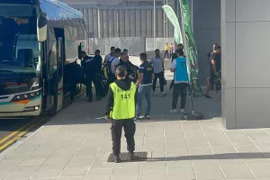 Φωτορεπορτάζ/Η άφιξη του ΑΠΟΕΛ