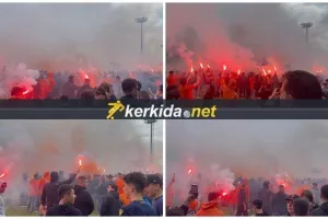 (ΒΙΝΤΕΟ/ΦΩΤΟΣ Kerkida) ΧΑΜΟΣ... στην προπόνηση του ΑΠΟΕΛ