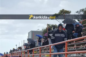 ΔΕΝ βοήθησαν οι καιρικές συνθήκες