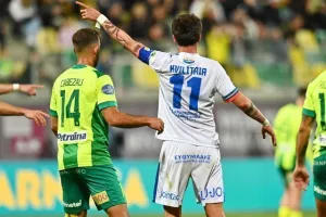 AEK - ΑΠΟΕΛ: Ο Τρισκόφσκι το μοίρασε στο τέλος! (φώτος)