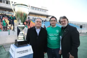 (Φωτορεπορτάζ) H απονομή και τα έξαλλα πανηγύρια του Διγενή