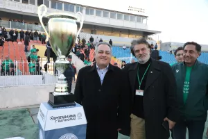 (Φωτορεπορτάζ) H απονομή και τα έξαλλα πανηγύρια του Διγενή