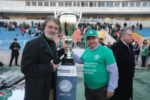 (Φωτορεπορτάζ) H απονομή και τα έξαλλα πανηγύρια του Διγενή