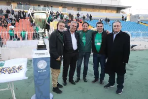 (Φωτορεπορτάζ) H απονομή και τα έξαλλα πανηγύρια του Διγενή