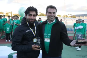 (Φωτορεπορτάζ) H απονομή και τα έξαλλα πανηγύρια του Διγενή