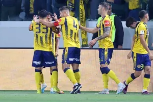 ΑΕΛ - Ολυμπιακός: Στον τελικό με... ζωγραφιά του κορυφαίου Μεντόσα! (Φώτος)