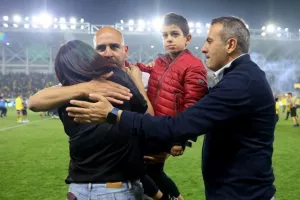 ΑΕΛ - Ολυμπιακός: Στον τελικό με... ζωγραφιά του κορυφαίου Μεντόσα! (Φώτος)