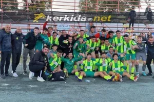 (ΦΩΤΟΣ) Οι πανηγυρισμοί των κιτρινοπράσινων!