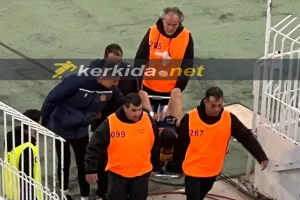 Άτυχος ο Κατσανίκλιτς/ Αποχώρησε με φορείο 