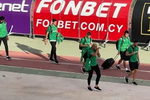 Η άφιξη της Ομόνοιας στο "Στ. Κυριακίδης" (Φώτος)