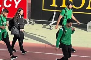 Η άφιξη της Ομόνοιας στο "Στ. Κυριακίδης" (Φώτος)