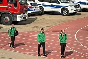 Η άφιξη της Ομόνοιας στο "Στ. Κυριακίδης" (Φώτος)