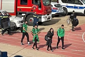 Η άφιξη της Ομόνοιας στο "Στ. Κυριακίδης" (Φώτος)